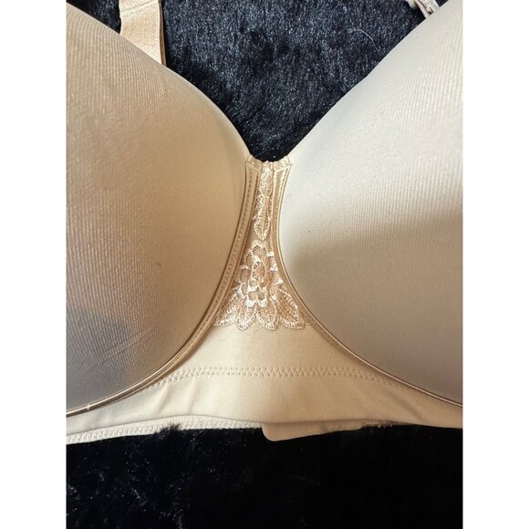 Vanity Fair Wirefree Full Coverage Bra 42DD Beige NWT - Picture 5 of 7